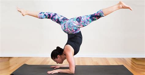 How To Do A Forearm Stand In Yoga Popsugar Fitness