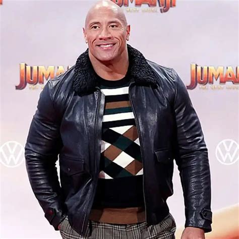 Dwayne Johnson Leather Jacket Jackets Mob