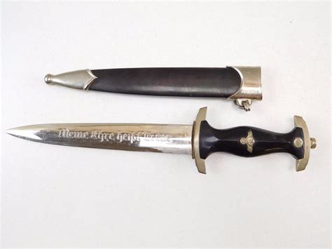 Reproduction German Ss Dagger And Scabbard