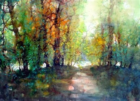 Beautiful Watercolor Landscape Paintings By Zl Feng Fine Art And You
