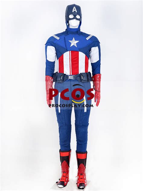 Deluxe The Avengers Captain America Cosplay Costume Mp002773 Best