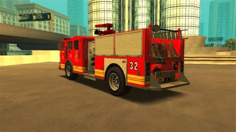 Gta San Andreas Gta 5 Fire Truck Malaysia Mod