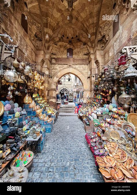 Local Traditional Market In Cairo Egypt Stock Photo Alamy