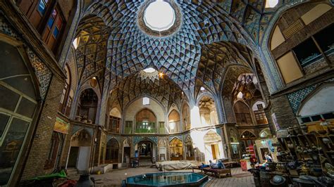 The Old Caravanserai Inside The Bazaar Of Kashan Iran Travel