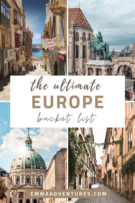The Ultimate Europe Bucket List Places You Have To See In Europe