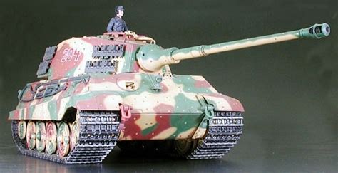 Tamiya German King Tiger Production Turret Full Option Rc Model