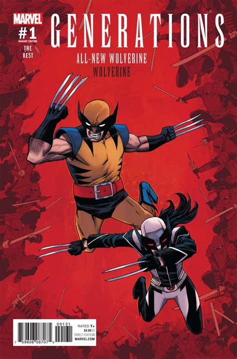Generations All New Wolverine And Wolverine 1 3