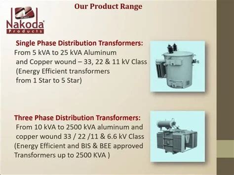 100 Kva Tp 2500 Kva 3 Phase Bis Approved Distribution Transformer At Rs