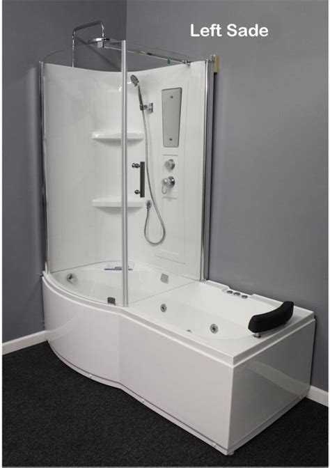 Shop 72 inch alcove tubs | 6 foot whirlpool, air or soaking they come with an integral tile flange so the walls can be tiled for a shower. Steam Shower Room With deep Whirlpool Tub # ...