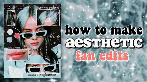 How To Make Aesthetic Fan Edits Using Picsart Anatomy Edits Youtube
