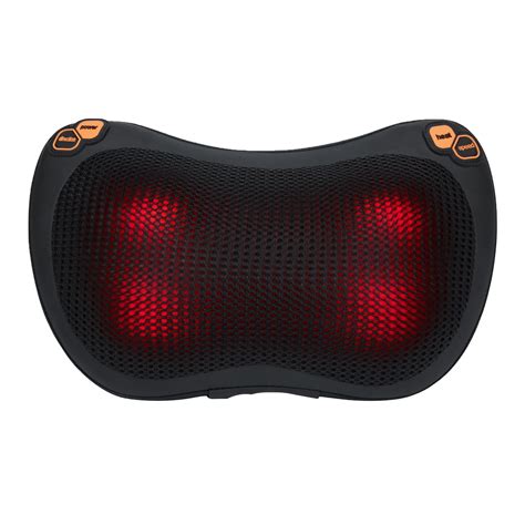 Sayfut Shiatsu Back And Neck Massager Kneading Massage Pillow With Heat For Shoulders Back