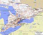 Map Of southern Ontario Canada with Cities | secretmuseum