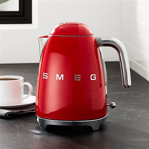 What coffee do you use in smeg coffee machine? Smeg Red Retro Electric Kettle | Crate and Barrel