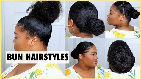 10 Gorgeous Natural Hair Bun Hairstyles That Will Make You Stand Out