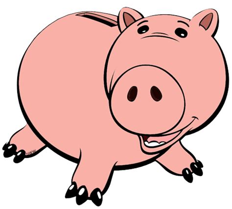 Toy Story Pig Png Hamm Toy Story Characters Clipart Images