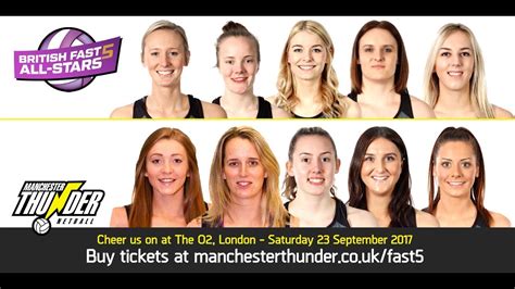 Manchester Thunders Fast 5 All Stars Squad Youtube