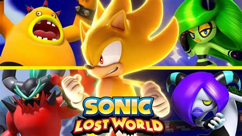Sonic Lost World Super Sonic Vs The Deadly Six Youtube