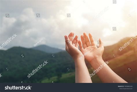 Raising Hands Praising God Asking God Stock Photo 1999885928 Shutterstock