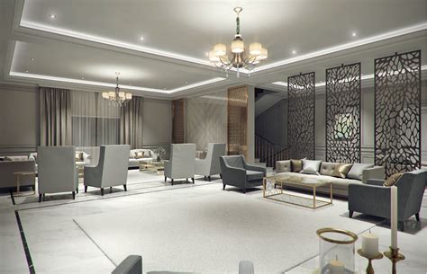 Modern Classic Villa Interior Design Riyadh Saudi