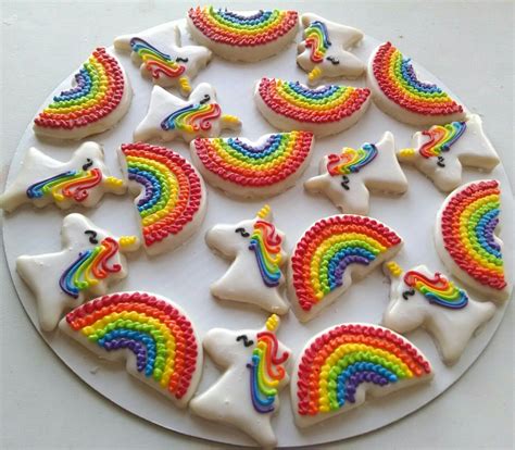 Unicorn Cookies | Unicorn cookies, Birthday party, Cookies