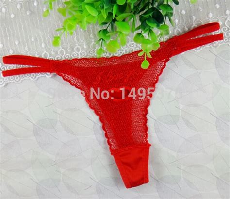 60pcslot Flower Shaped Rose Simple Thongs Underwear G String T Back In