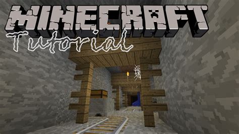 Minecraft 18 Tutorial How To Find An Abandoned Mine Shaft Youtube