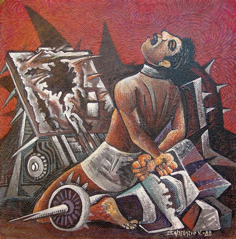 Inquisition Painting By Candelario Vazquez Fine Art America