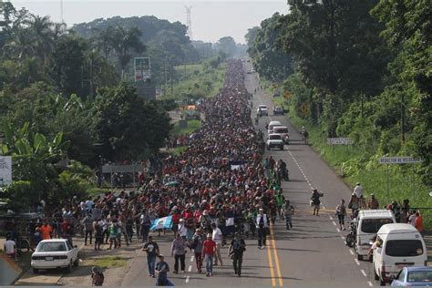 Caravana Migrante Más De 7000 Personas Quienes La Integran Según Onu