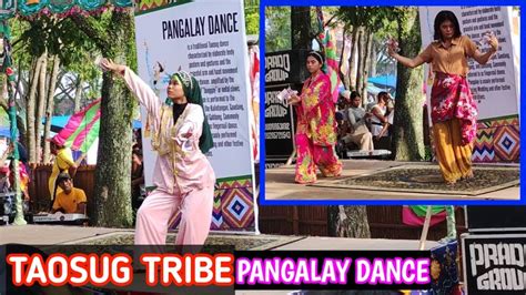Tausog Tribal Dance Called Pangalay Dance Is Every Entertaining Youtube