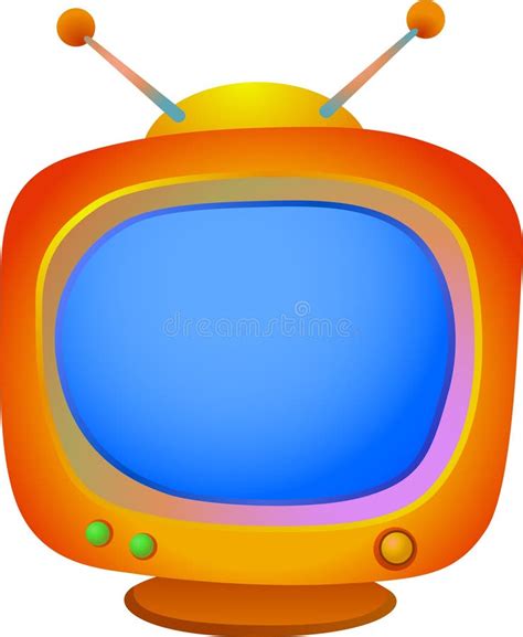 Cute Tv Television Stock Vector Illustration Of Abstract 15604941