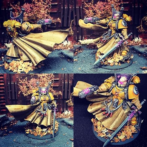 Imperial Fists Librarian Warhammer40k