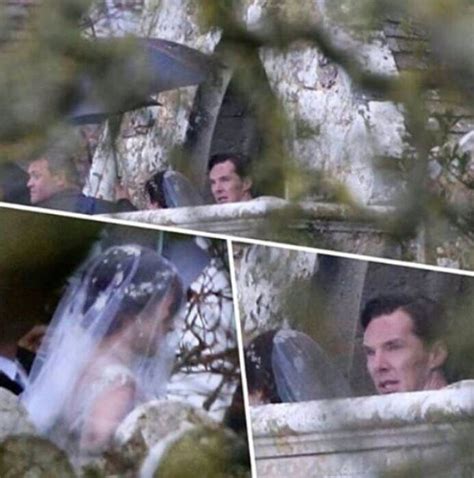First Photos From The Wedding Benedict And Martin Benedict Cumberbatch Sherlock Bbc
