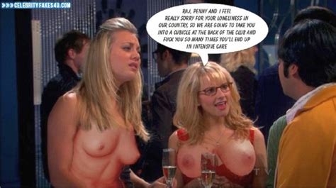 Kaley Cuoco Public Big Bang Theory Fake Celebrity Fakes U