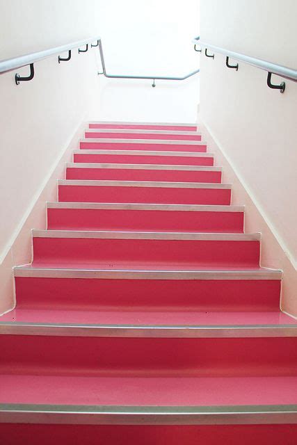 Hot Pink Stairs Love Pink Pinterest