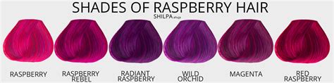Raspberry Color Chart