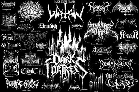 May The Devil Take Us Black Metal Logos