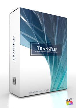 And since it is made by apple you can expect it to be stylish. TransFlip - Flip Transitions For FCPX