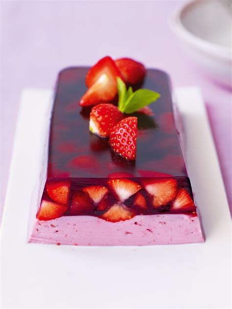 Spoon strawberry sorbet over coconut layer and press into an even layer. British Main Dish Recipes | Terrine recipe, Fruity ...