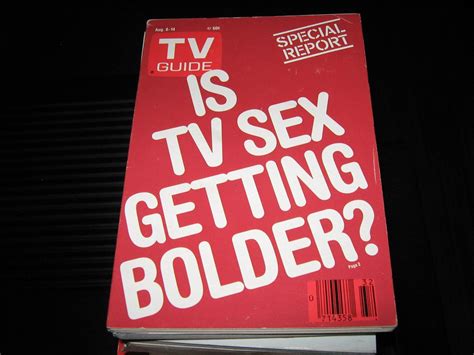Tv Guide Is Tv Sex Getting Bolder Special Report August 8 14