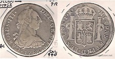 moneda de 8 reales de carlos iii acuñada en pot - Comprar Monedas de ...