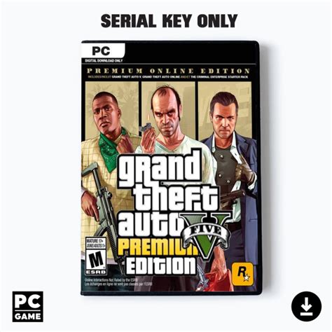 Buy Grand Theft Auto V Premium Online Edition Pc Rockstar Key Global