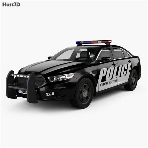 Ford Taurus Police Interceptor Sedan With Hq Interior 2013
