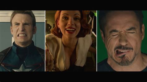 Avengers Age Of Ultron Gag Reel Youtube