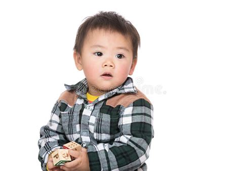 269 Asian Baby Boy Play Wooden Block Stock Photos Free And Royalty Free