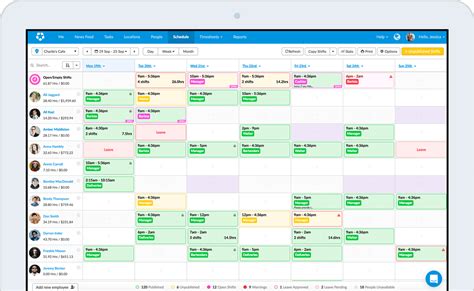 Scheduling Software Features Deputy®
