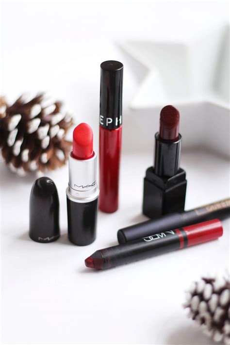 The Best Red Lipsticks For Christmas Day