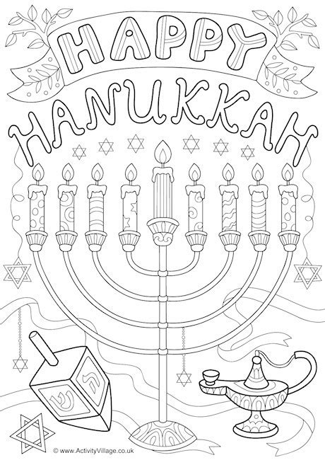 Happy Hanukkah Free Printables