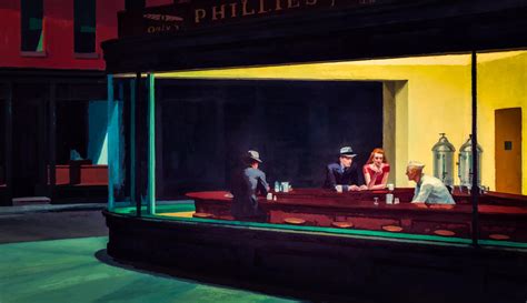 Nighthawks Vector Edward Hopper Me 5180 X 2993 Edward Hopper Edward