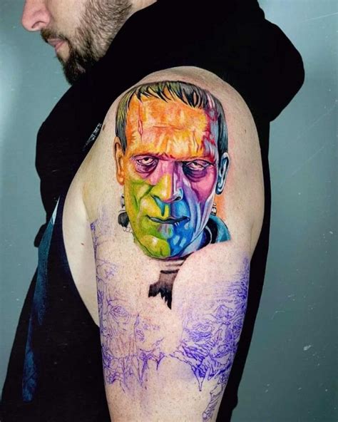 101best Frankenstein Tattoo Ideas You Have To See To Believe Outsons