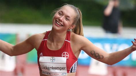 She won gold in the 200 metres at the 2015 european junior. Gina Lückenkemper wechselt den Verein: Die Soester ...